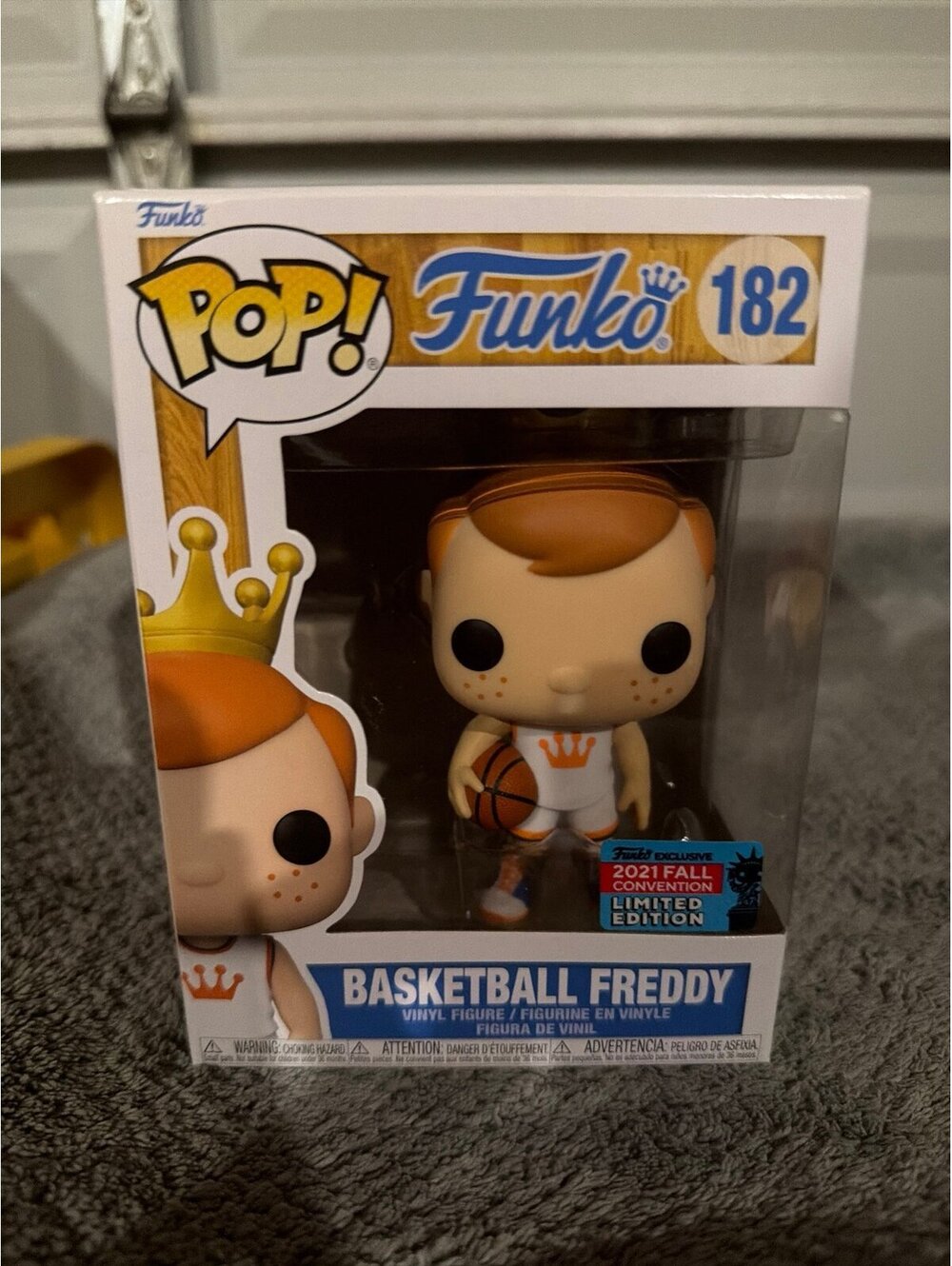 Funko Pop! Basketball Freddy White Shirt (2021 Convention) 182